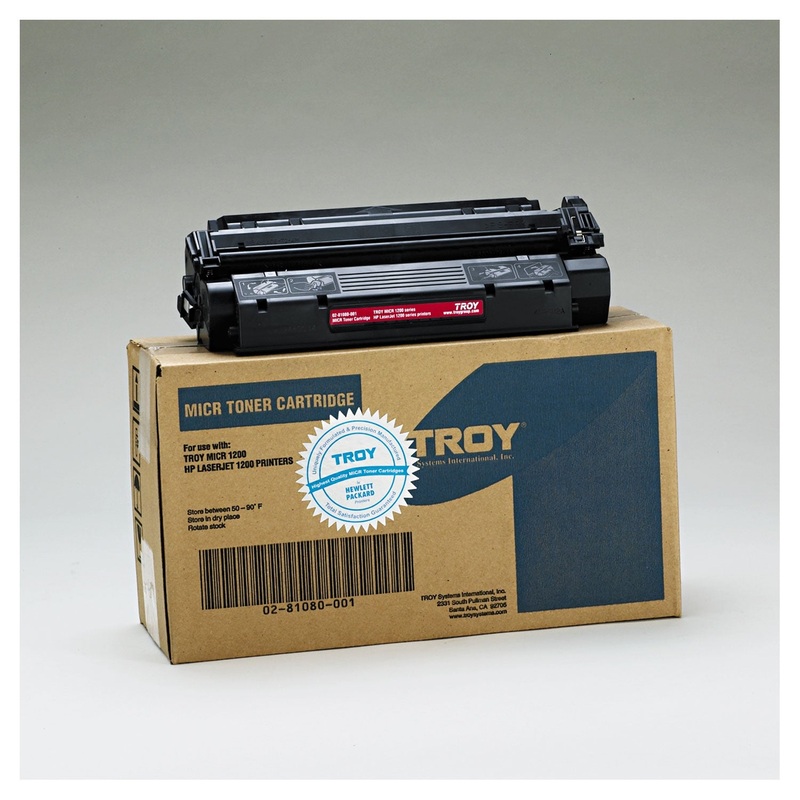 0281080001 15A MICR TONER SECURE, ALTERNATIVE FOR HP C7115A, BLACK