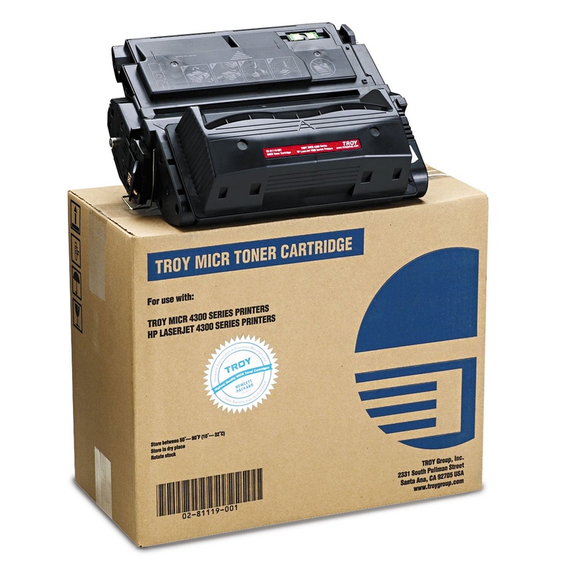 0281119001 39A MICR TONER, ALTERNATIVE FOR HP Q1339A, BLACK