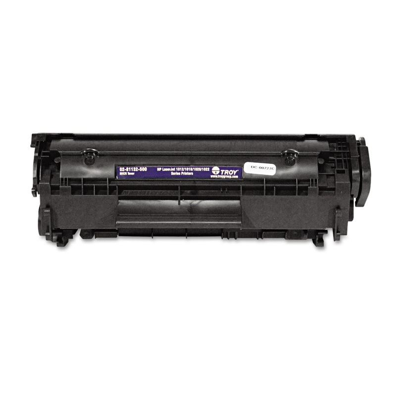 0281132500 12A MICR TONER, ALTERNATIVE FOR HP Q2612A, BLACK