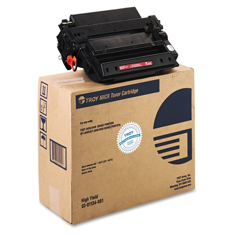 0281134001 11X HIGH-YIELD MICR TONER SECURE, ALTERNATIVE FOR HP Q6511X, BLACK