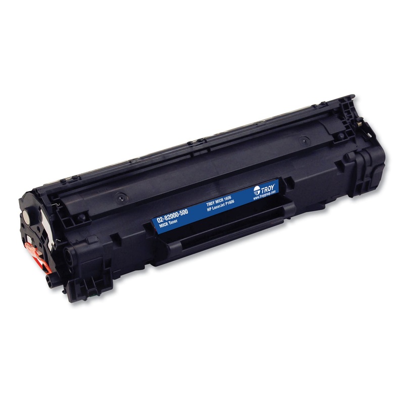 0282000500 78A MICR TONER, ALTERNATIVE FOR HP CE278A, BLACK