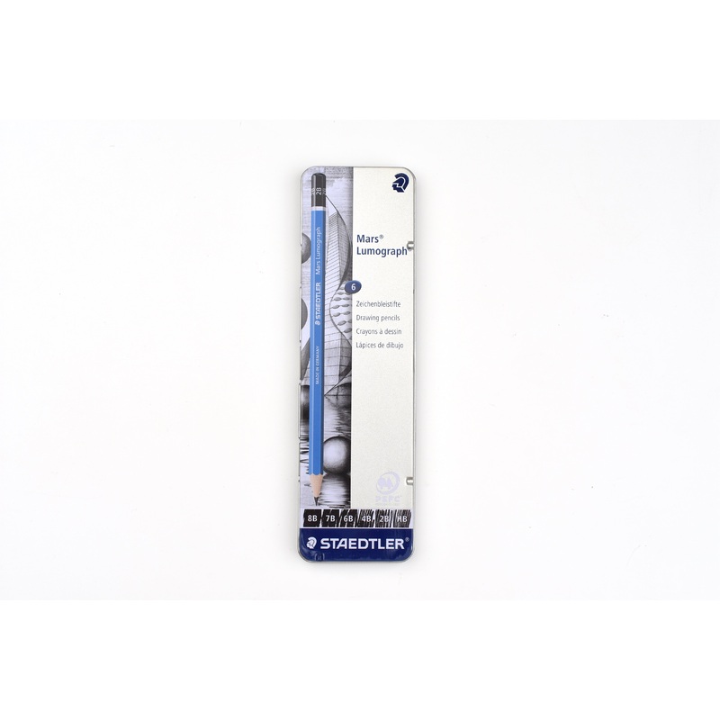 Staedtler Mars Lumograph 100 – Drawing Pencil – Set of 6