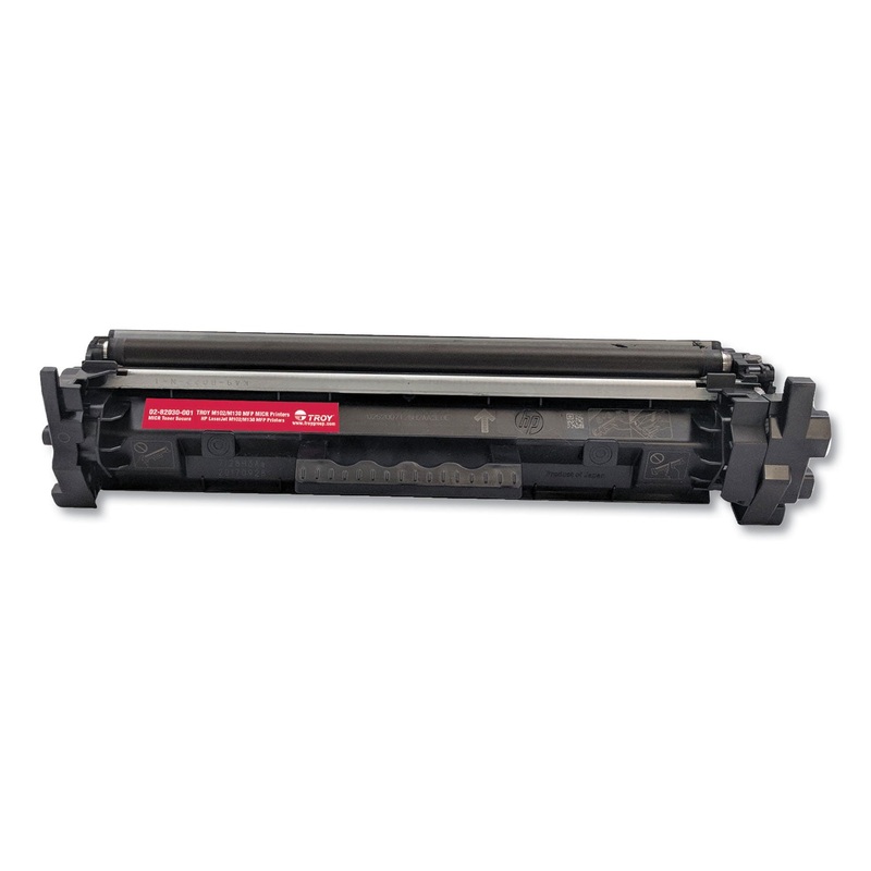 0282030001 17A MICR TONER SECURE, ALTERNATIVE FOR HP CF217A, BLACK