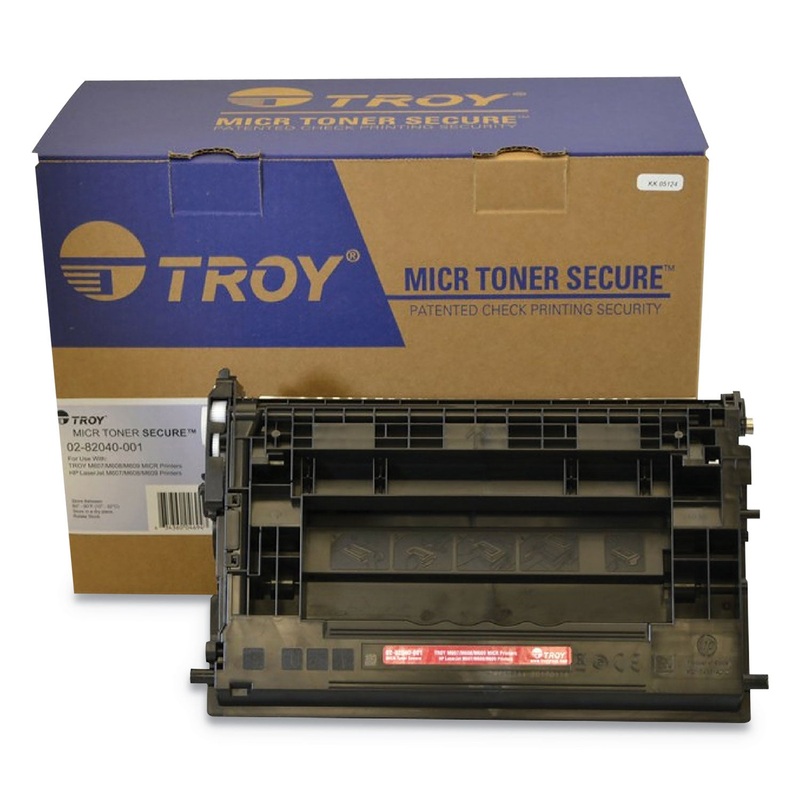 282040001 37A MICR TONER SECURE, ALTERNATIVE FOR HP CF237A, BLACK