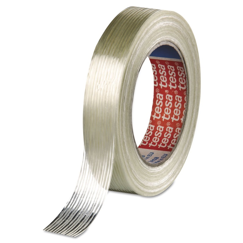 ECONOMY GRADE FILAMENT STRAPPING TAPE, 0.75″ X 60 YDS, CLEAR