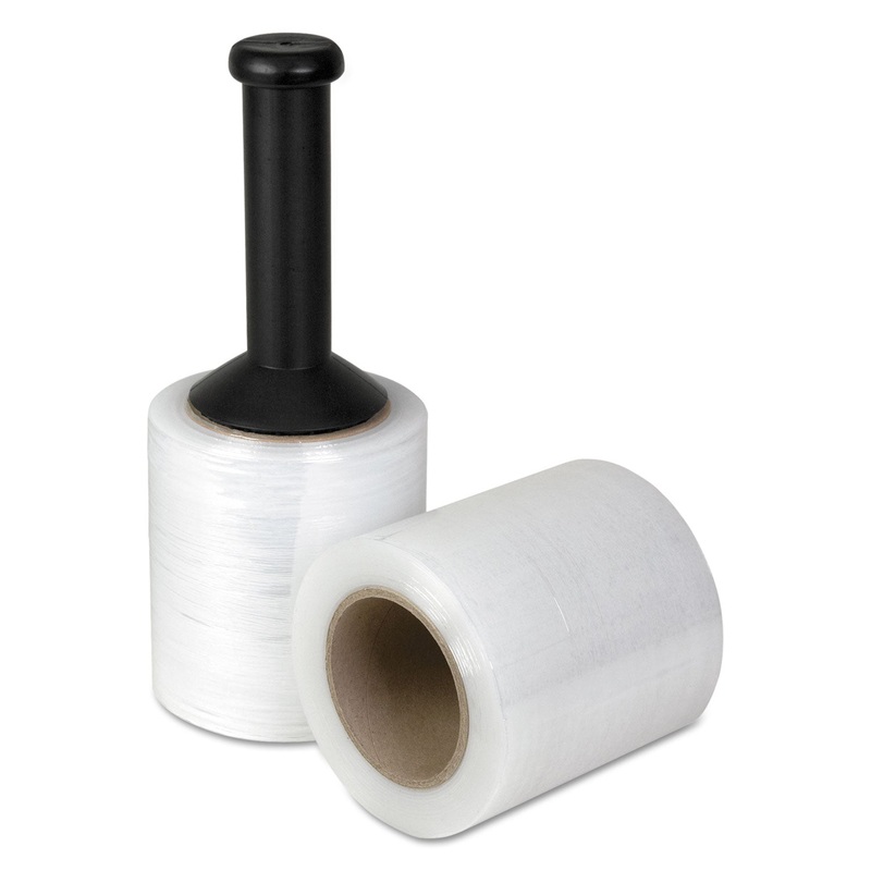 Handwrap Stretch Film, 5″ X 1000 Ft Roll, 20mic (80-Gauge), 12/carton