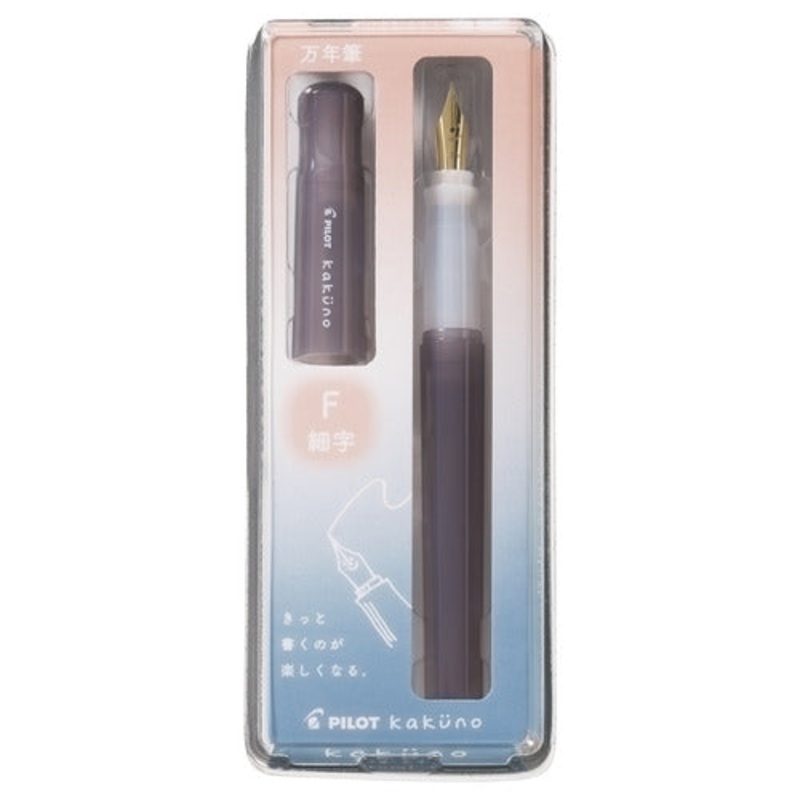 Pilot Kakuno Fountain Pen – Madoromi Color Series – Drowsy Brown