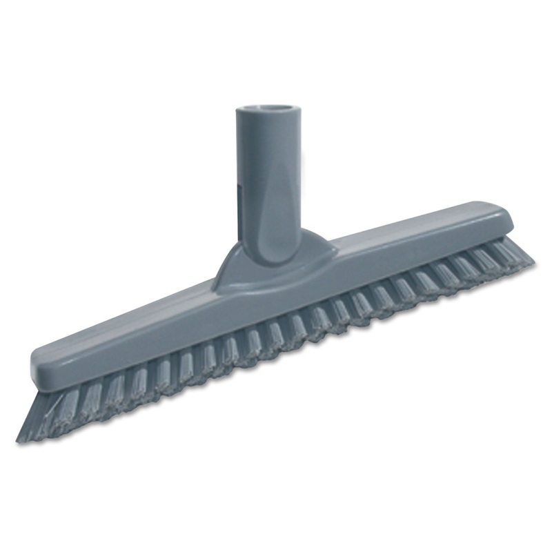 Smartcolor Swivel Corner Brush, 8 2/3″, Gray Handle