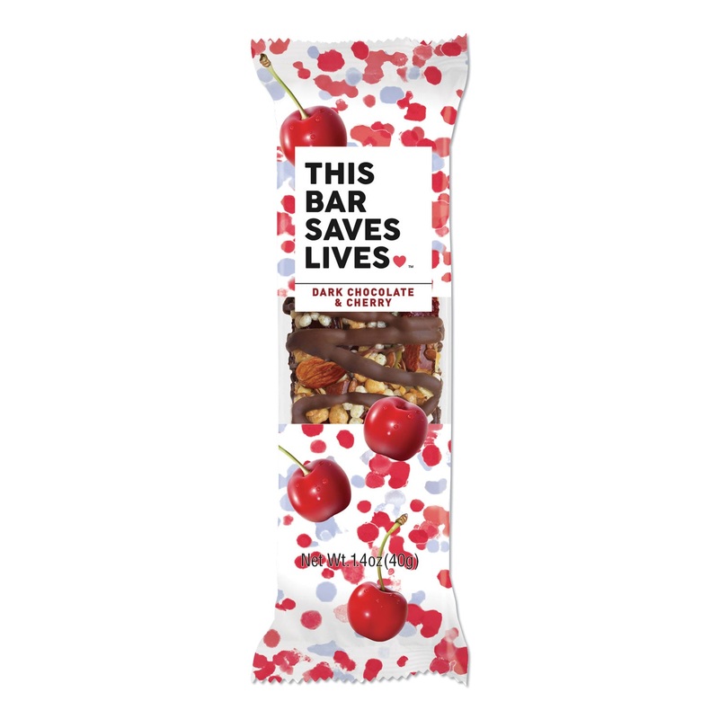 SNACKBARS, DARK CHOCOLATE & CHERRY, 1.4 OZ, 12/BOX