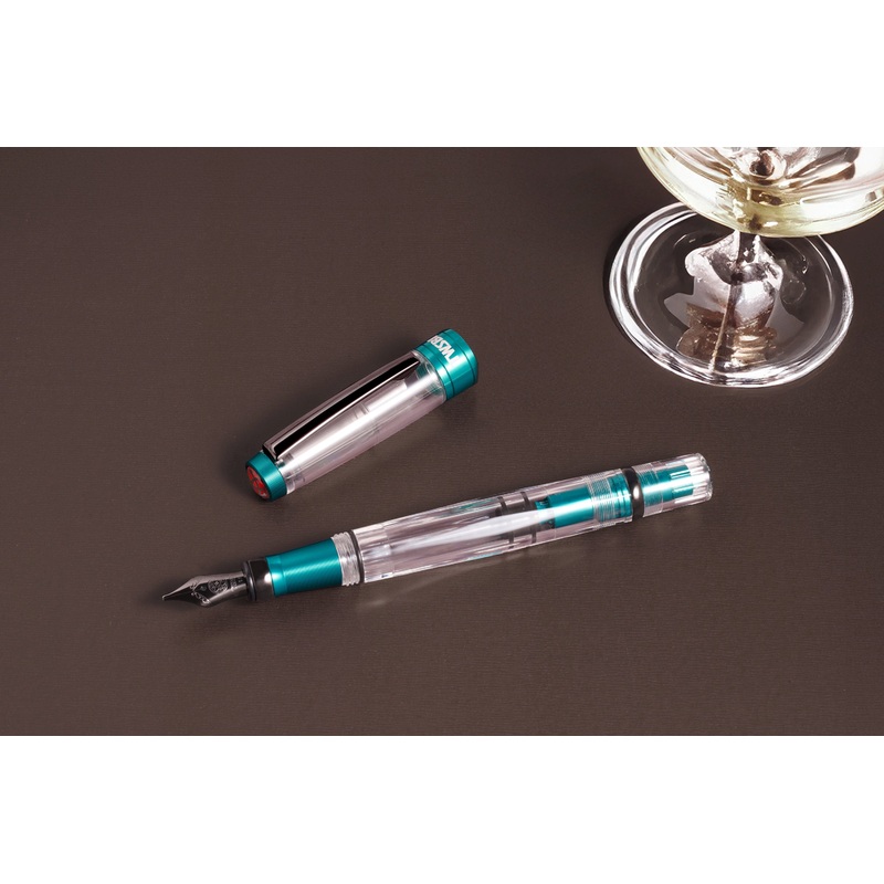 TWSBI Diamond 580ALR Caribbean w/ Onyx – Limited Edition