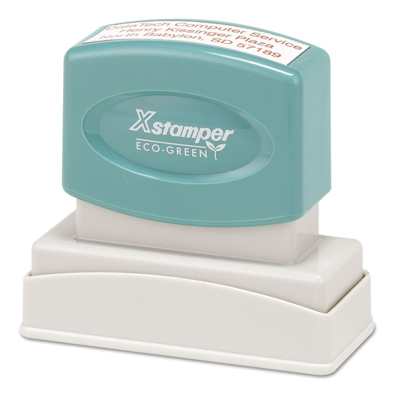 Custom Message Stamp, Pre-Inked, N13, 9/16 X 2