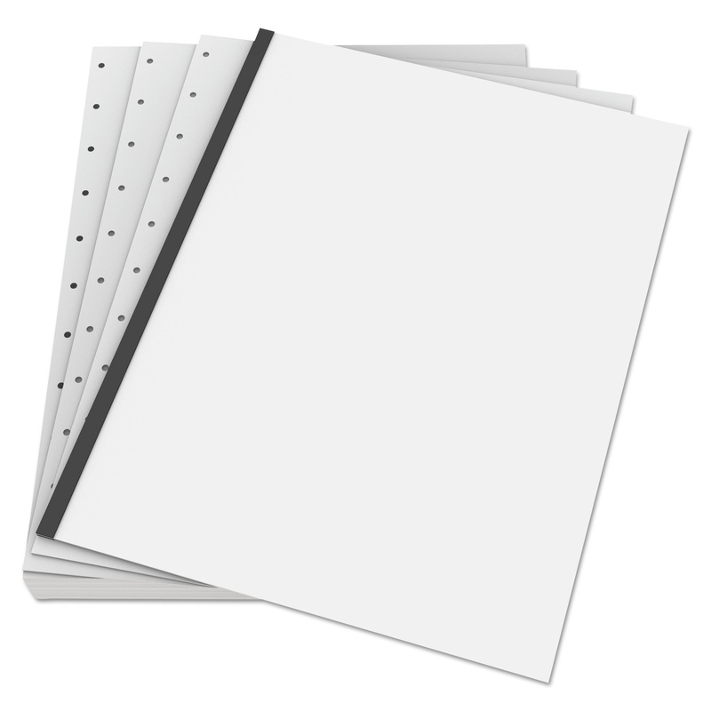 VITALITY MULTIPURPOSE PAPER, 92 BRIGHT, 11-HOLE, 20LB, 8.5 X 11, WHITE, 500/REAM
