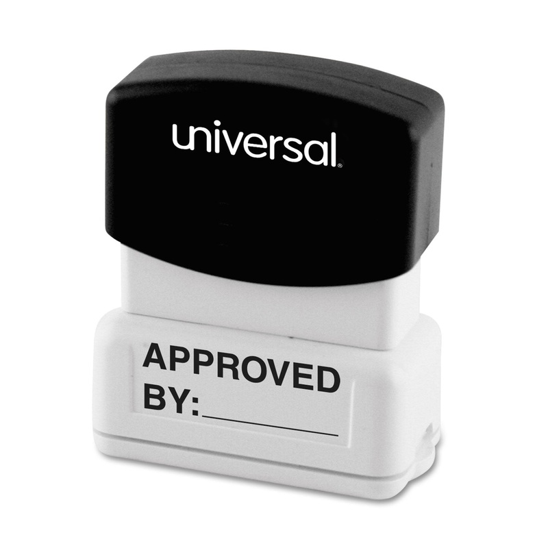 Recycled Custom Micropore Stamp, Preinked, 3/4 X 1 3/4