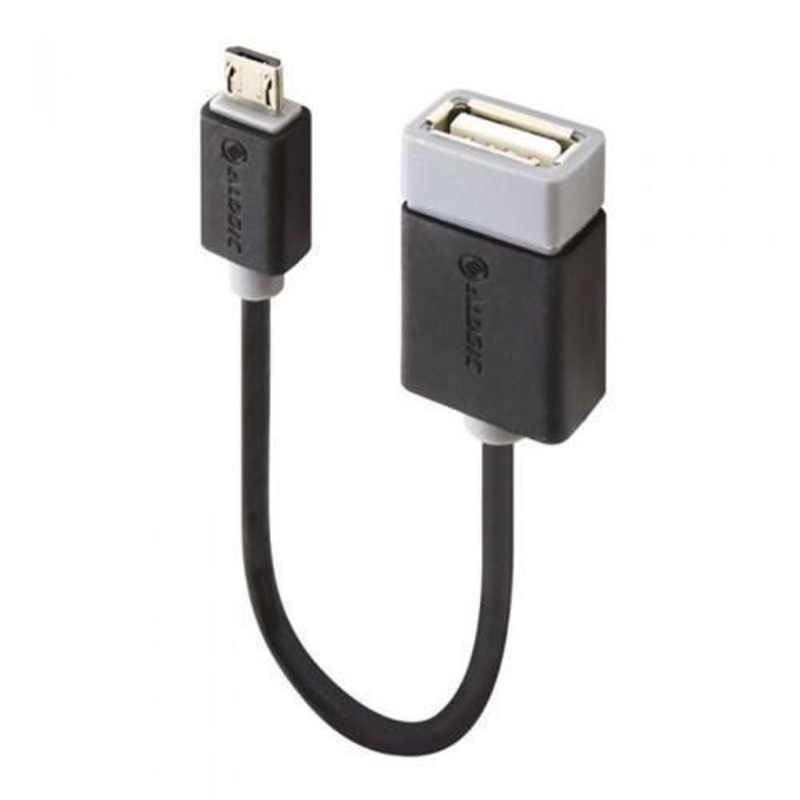 ALOGIC 15CM USB 2.0 TYPE B MICRO TO TYPE A OTG ADAPTER – MALE TO FEMALE