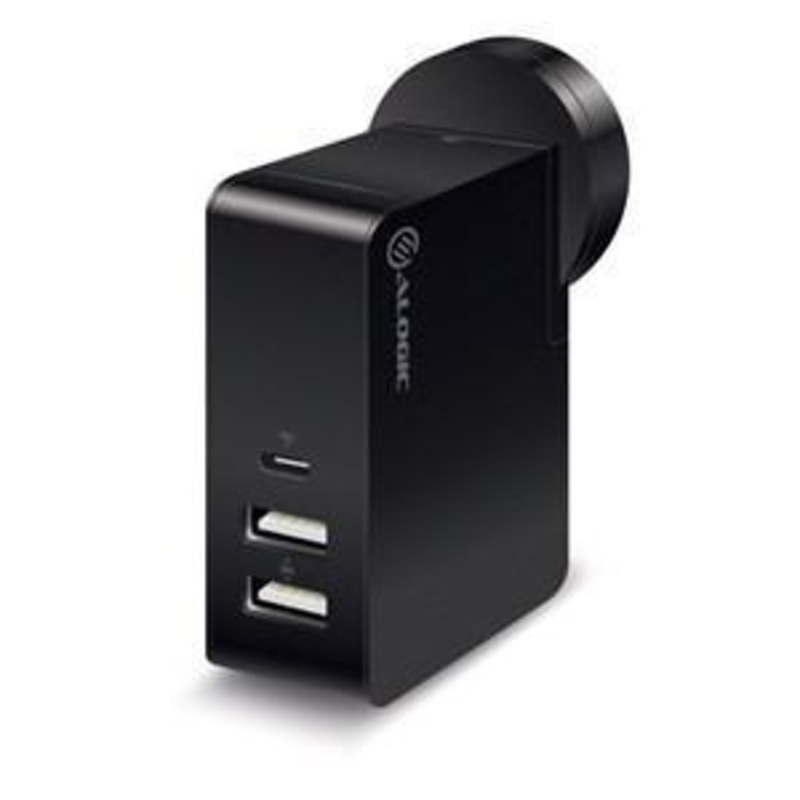 ALOGIC 3 PORT USB-C & USB-A 45W TRAVEL CHARGER WITH MULTI COUNTRY PLUGS AND POWER DELIVERY – WHITE(US + UK + ASIA/ EU + AU/NZ PLUGS )