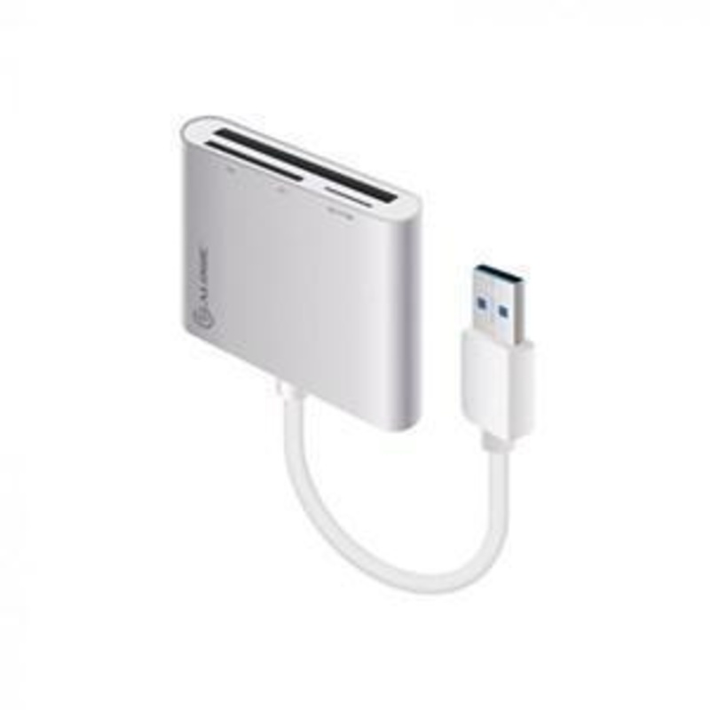 ALOGIC USB 3.0 MULTI CARD READER – MICRO SD SD & COMPACT FLASH – PRIME SERIES