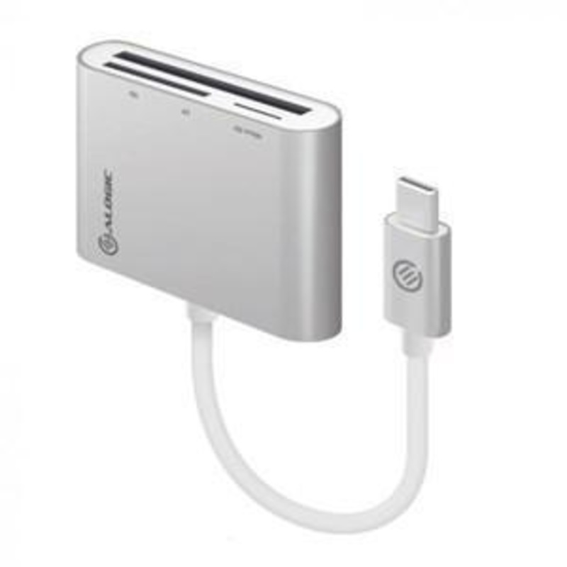 ALOGIC USB-C MULTI CARD READER – MICRO SD SD & COMPACT FLASH – PRIME SERIES
