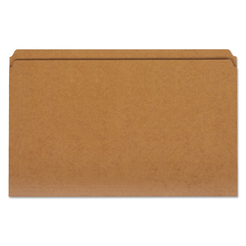 REINFORCED KRAFT TOP TAB FILE FOLDERS, STRAIGHT TAB, LEGAL SIZE, KRAFT, 100/BOX