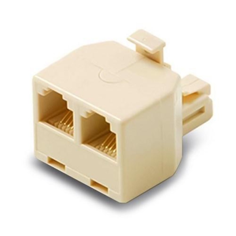 ALOGIC RJ12 MODULAR LINE SPLITTER – MALE TO FEMALE