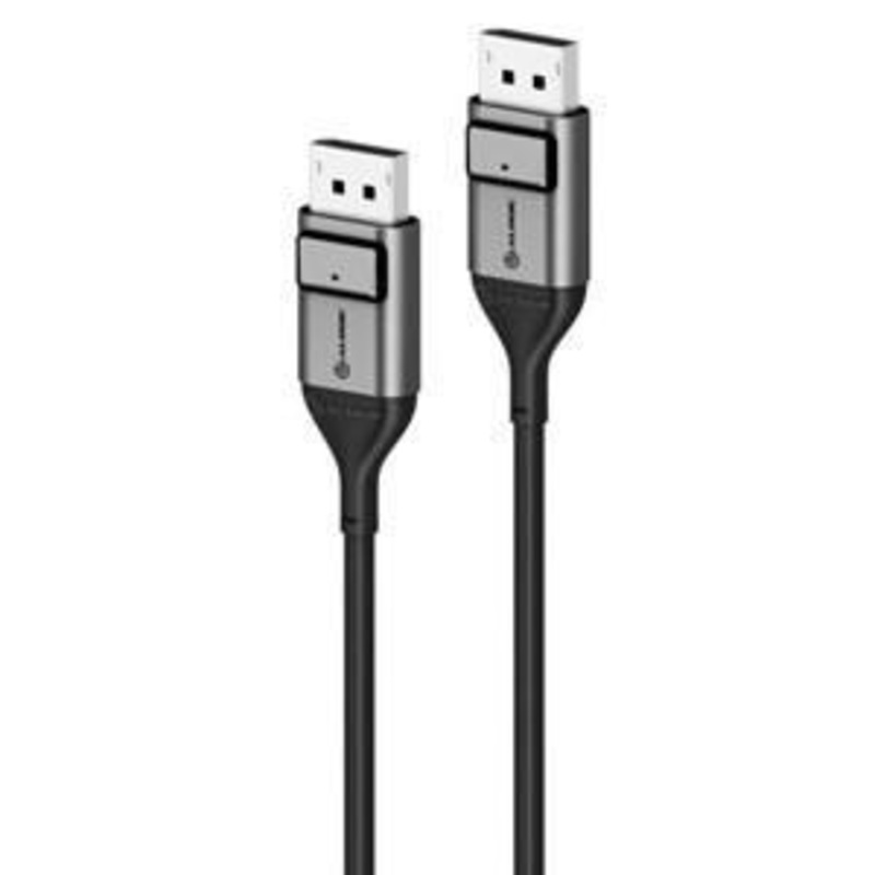ALOGIC ULTRA 8K DISPLAYPORT TO DISPLAYPORT CABLE – 1M – SPACE GREY