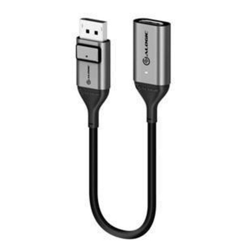 ALOGIC ULTRA DISPLAYPORT TO HDMI ADAPTER – MALE TO FEMALE – 20CM – 4K@60HZ