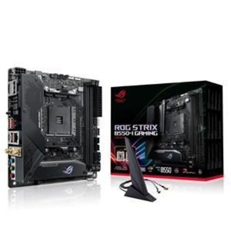 ASUS ROG STRIX B550-I GAMING AMD B550 MINI-ITX 2XDDR4 PCI-E4.0 SATA3 M.2 HDMI DISPLAY PORT