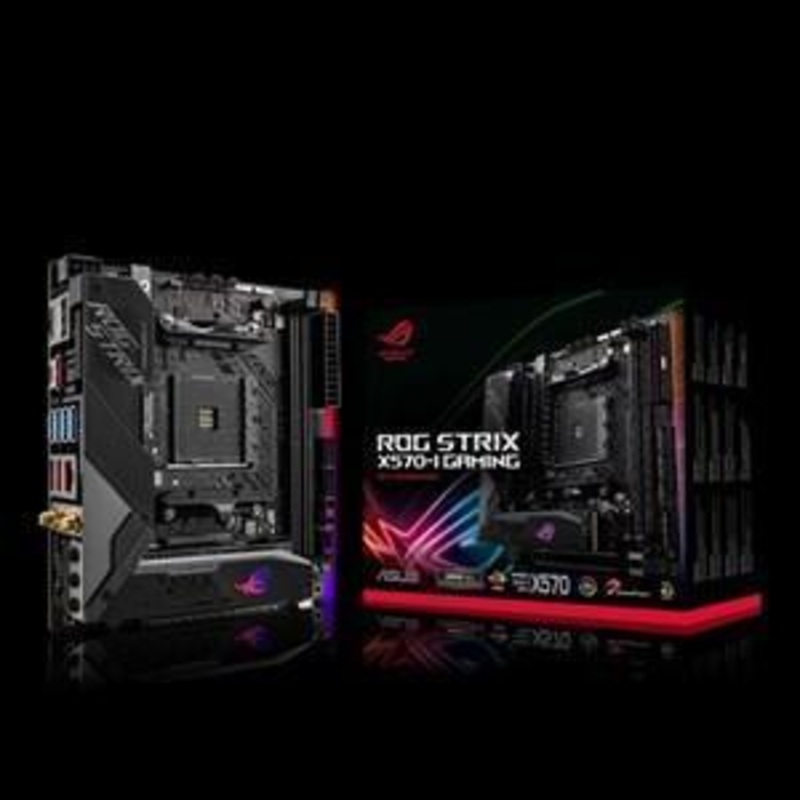 ASUS ROG STRIX X570-I GAMING AM4 MINI-ITX 2XDDR4 PCIE 4.0 HDMI DISPLAY PORT MONTHERBOARD