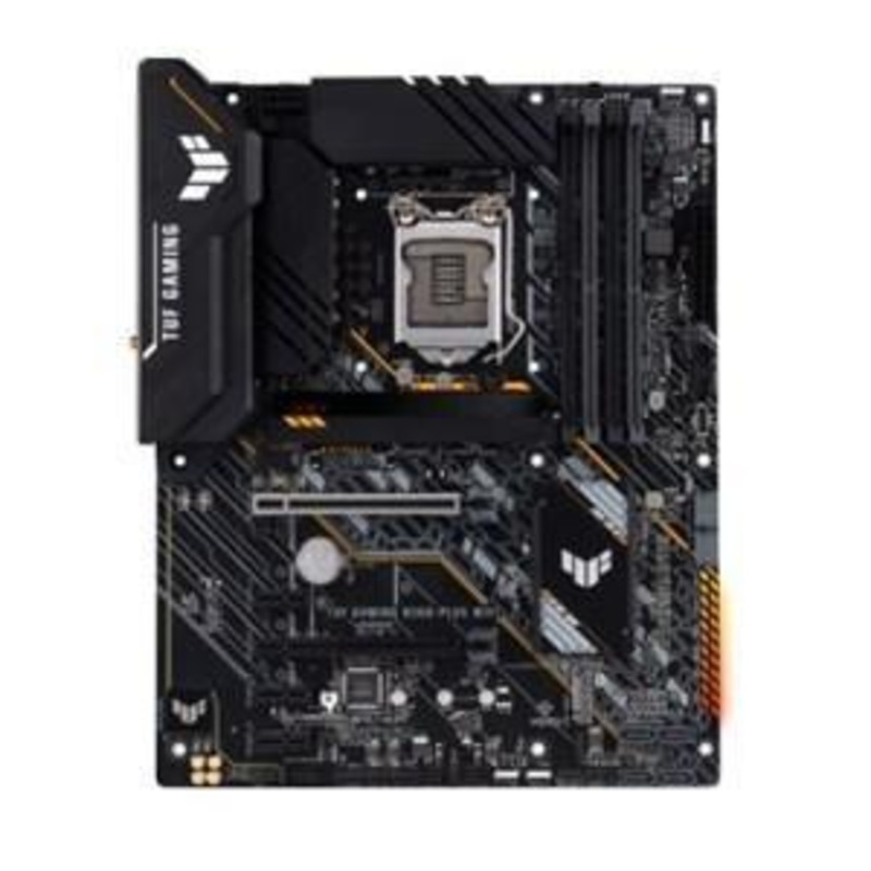 ASUS TUF GAMING B560-PLUS WIFI (LGA 1200) ATX PCIE 4.0 DDR4 5000 OC DUAL M.2 SLOT DP HDMI AURA SYNC RGB GAMING MOTHERBOARD