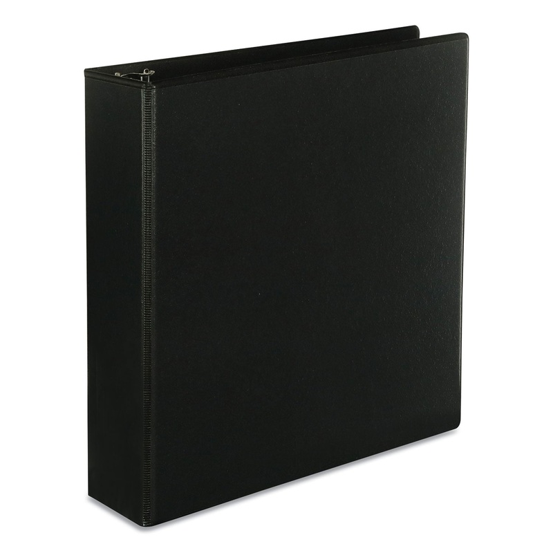 SLANT-RING VIEW BINDER, 3 RINGS, 2″ CAPACITY, 11 X 8.5, BLACK