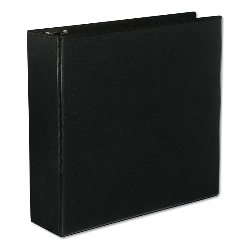 SLANT-RING VIEW BINDER, 3 RINGS, 3″ CAPACITY, 11 X 8.5, BLACK