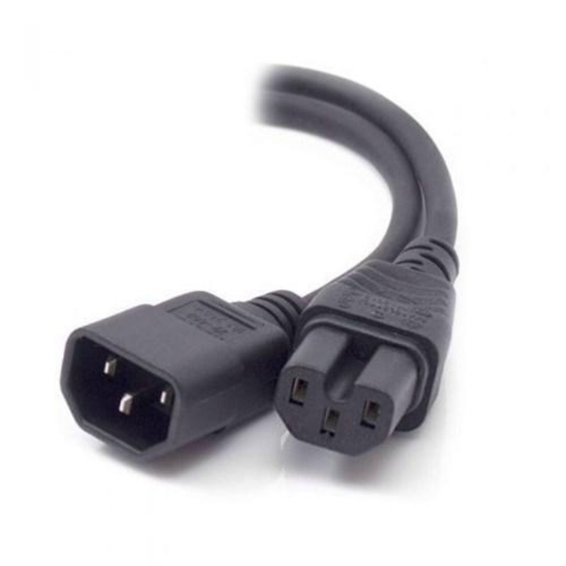 ALOGIC 2M IEC C14 TO IEC C15 HIGH TEMPERATURE MALE TO FEMALE