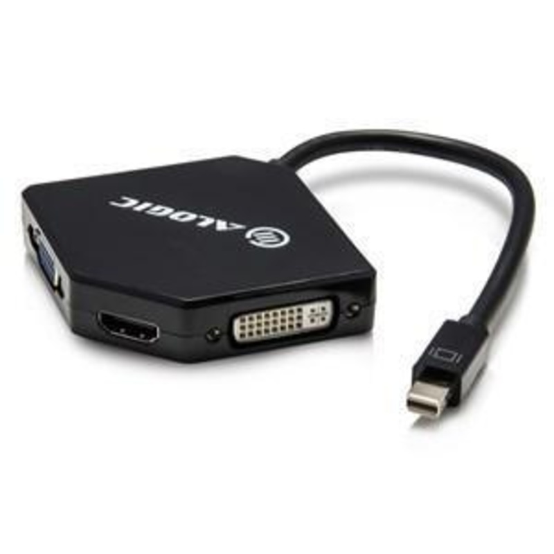 ALOGIC 3IN1 MINI DISPLAYPORT TO HDMI/ DVI/ VGA ADAPTER MALE TO 3 FEMALE