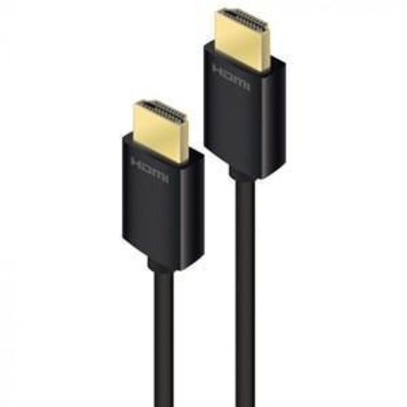 ALOGIC 5M CARBON SERIES COMMERCIAL HIGH SPEED HDMI CABLE WITH ETHERNET VER 2.0 – MALE TO MALE