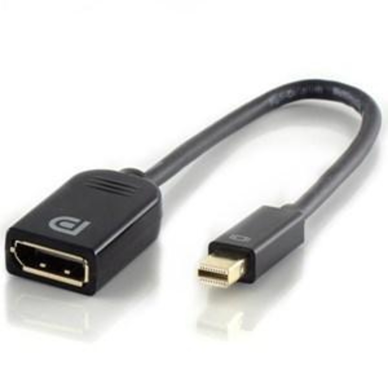 ALOGIC PREMIUM 15CM MINI DISPLAYPORT TO DISPLAYPORT ADAPTER MALE TO FEMALE (4K COMPATIBLE)