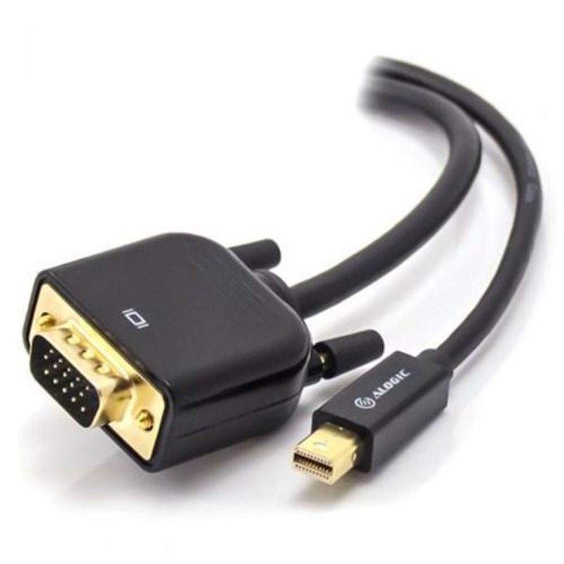 ALOGIC SMARTCONNECT 2M MINI DISPLAYPORT TO VGA CABLE MALE TO MALE