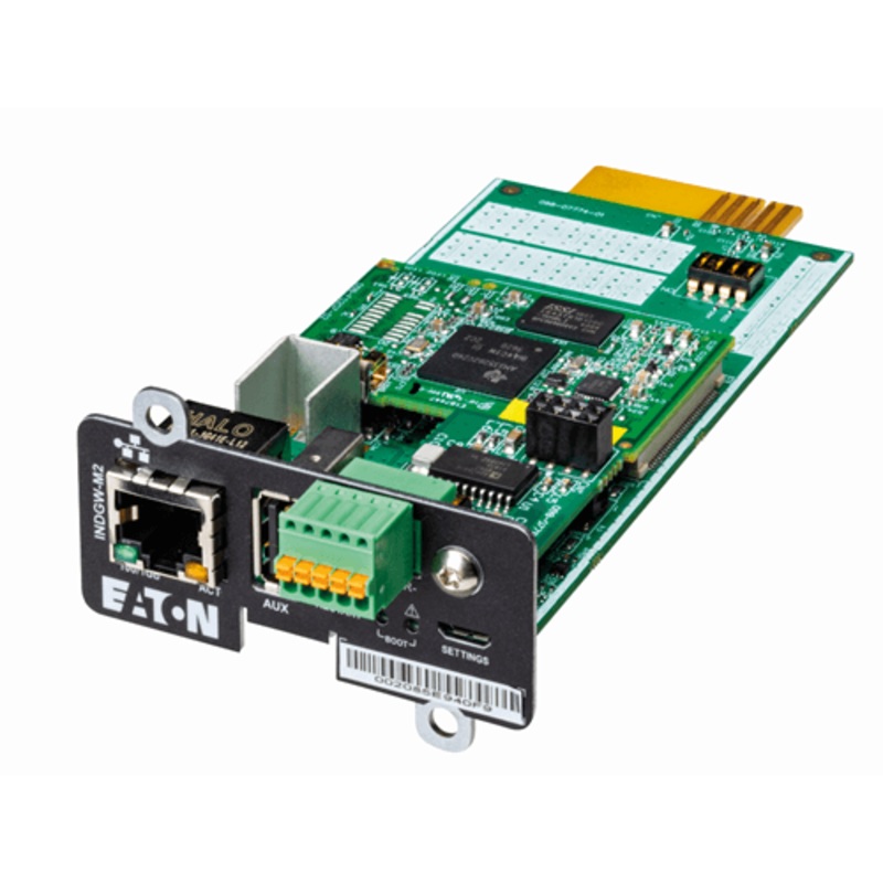 EATON GIGABIT INDUSTRIAL/MODBUS CARD FOR MINI SLOT