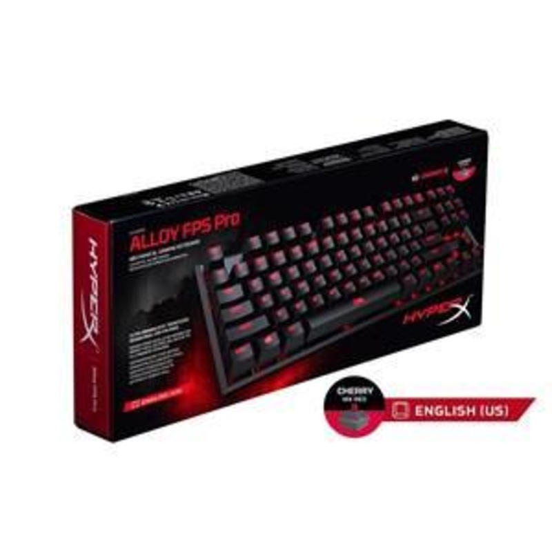 HYPERX ALLOY FPS PRO MECHANICAL GAMING KEYBOARD – CHERRY MX RED RED LED