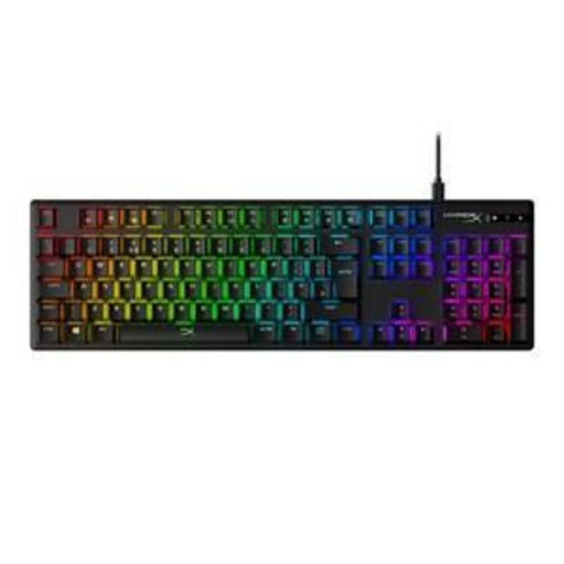 HYPERX ALLOY ORIGINS RGB MECHANICAL GAMING KEYBOARD RED SWITCH US LAYOUT