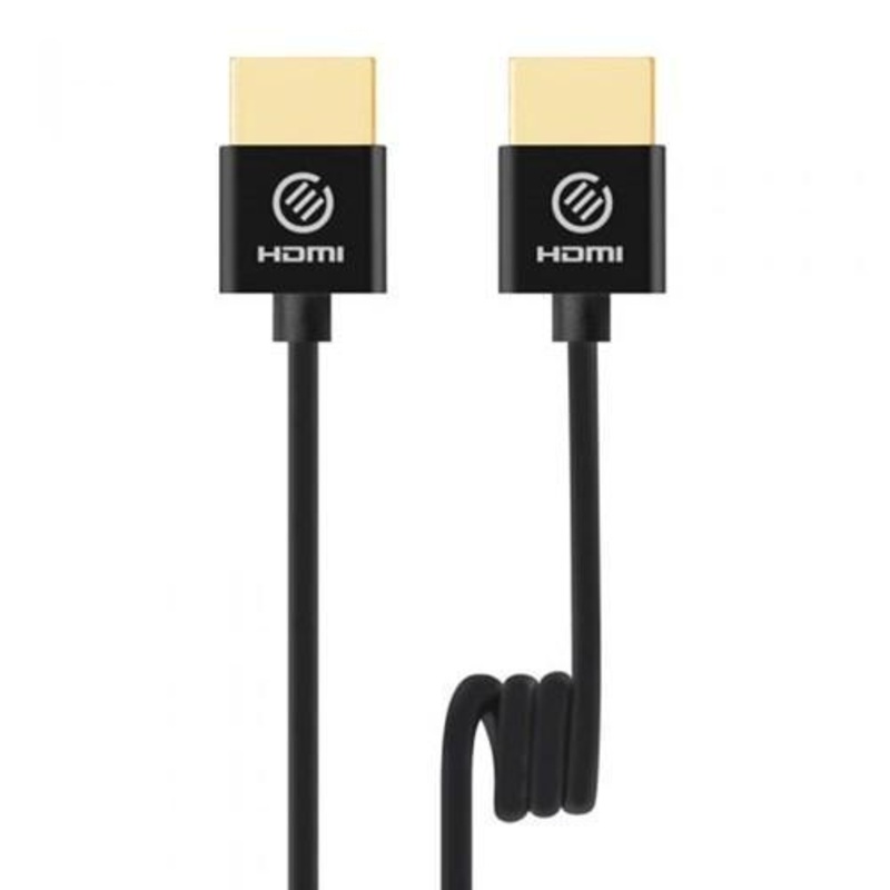 ALOGIC 2M AIR SERIES SUPER THIN & FLEXIBLE HDMI CABLE WITH ETHERNET & LOCKING CONNECTORS VER 2.0 MALE TO MALE