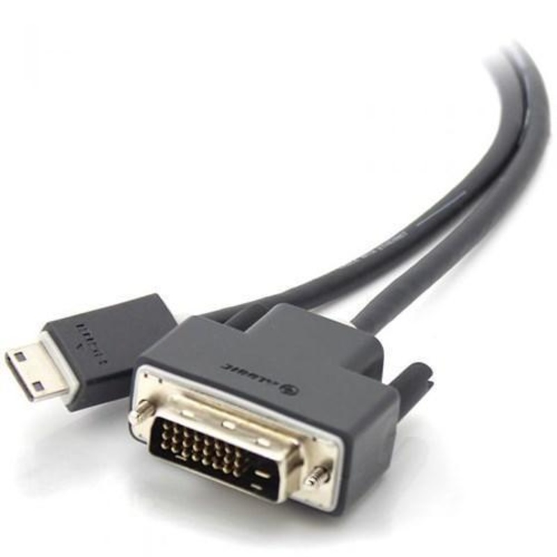 ALOGIC 2M MINI HDMI TO DVI CABLE MALE TO MALE