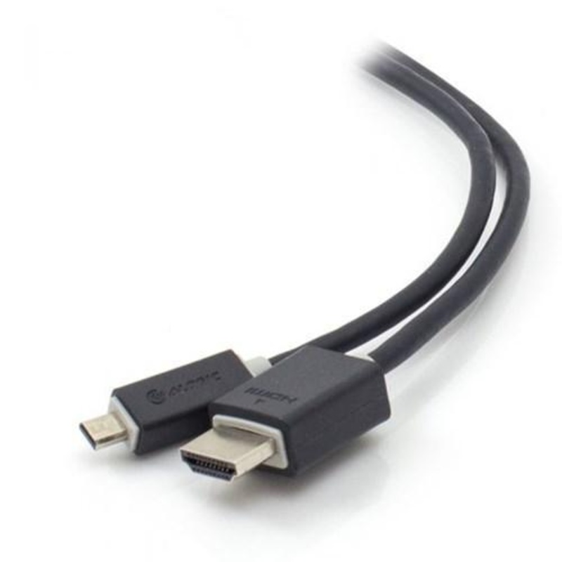 ALOGIC 3M PRO SERIES HIGH SPEED MICRO HDMI TO HDMI WITH ETHERNET CABLE VER 2.0 MALE TO MALE