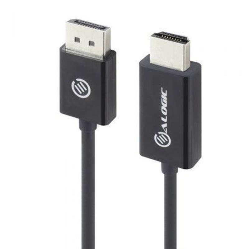 ALOGIC ELEMENTS 1M DISPLAYPORT TO HDMI CABLE – MALE TO MALE