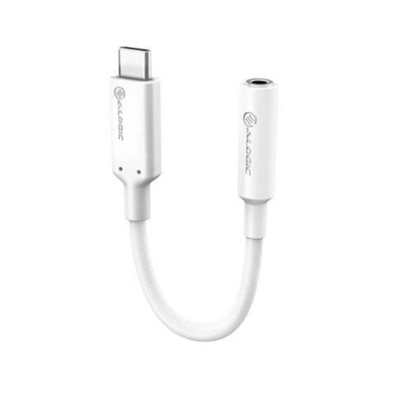 ALOGIC ELEMENTS PRO USB-C TO 3.5MM AUDIO ADAPTER – WHITE