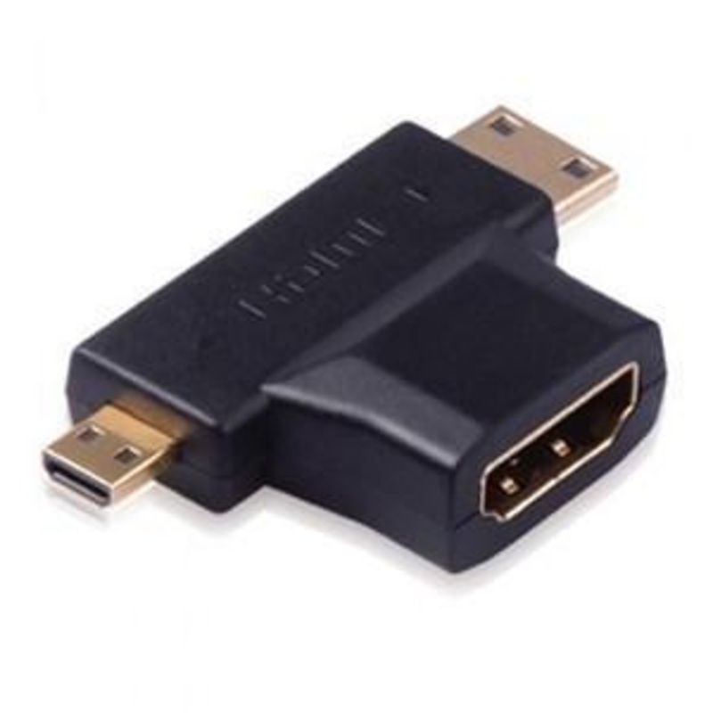 ALOGIC MICRO & MINI HDMI (M) TO HDMI (F) ADAPTER – MALE TO FEMALE