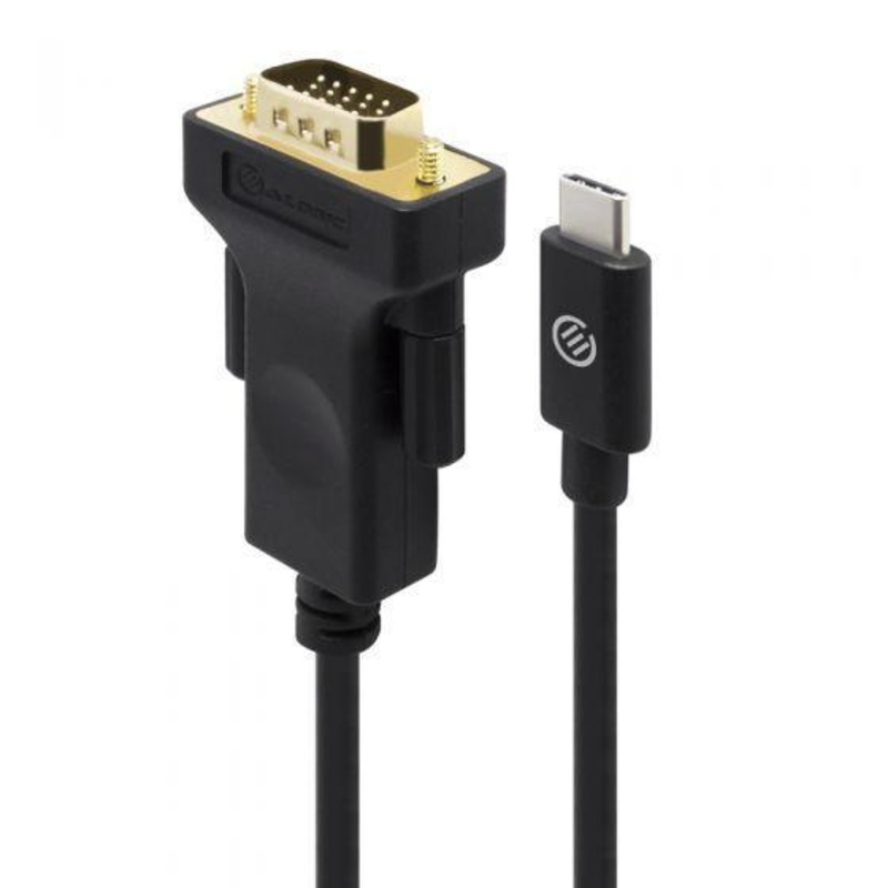 ALOGIC PREMIUM 2M USB-C TO VGA CABLE – MALE TO MALE
