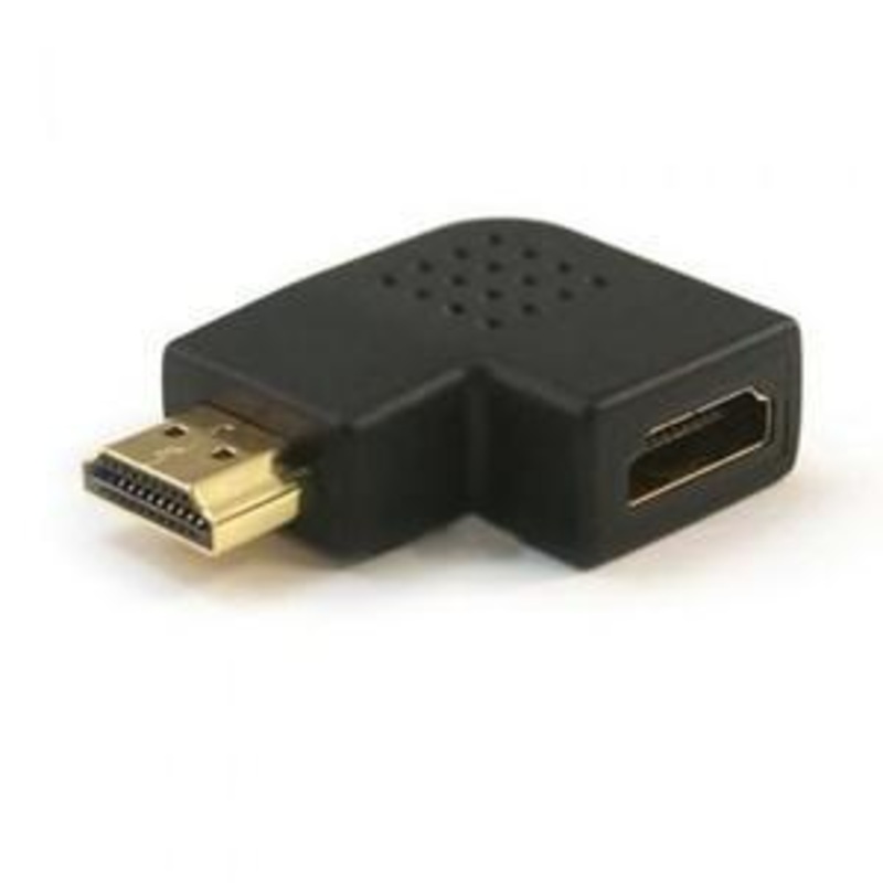 ALOGIC RIGHT ANGLE HDMI (M) TO HDMI (F) ADAPTER – MALE TO FEMALE