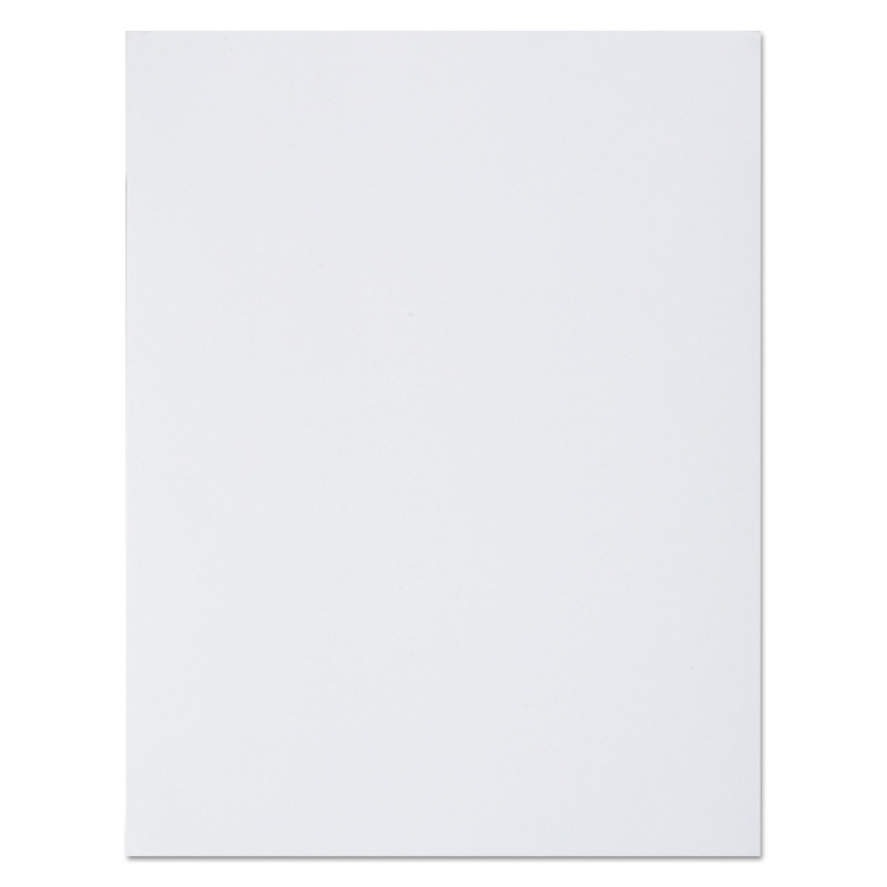 SCRATCH PADS, UNRULED, 8.5 X 11, WHITE, 100 SHEETS, 6/PACK