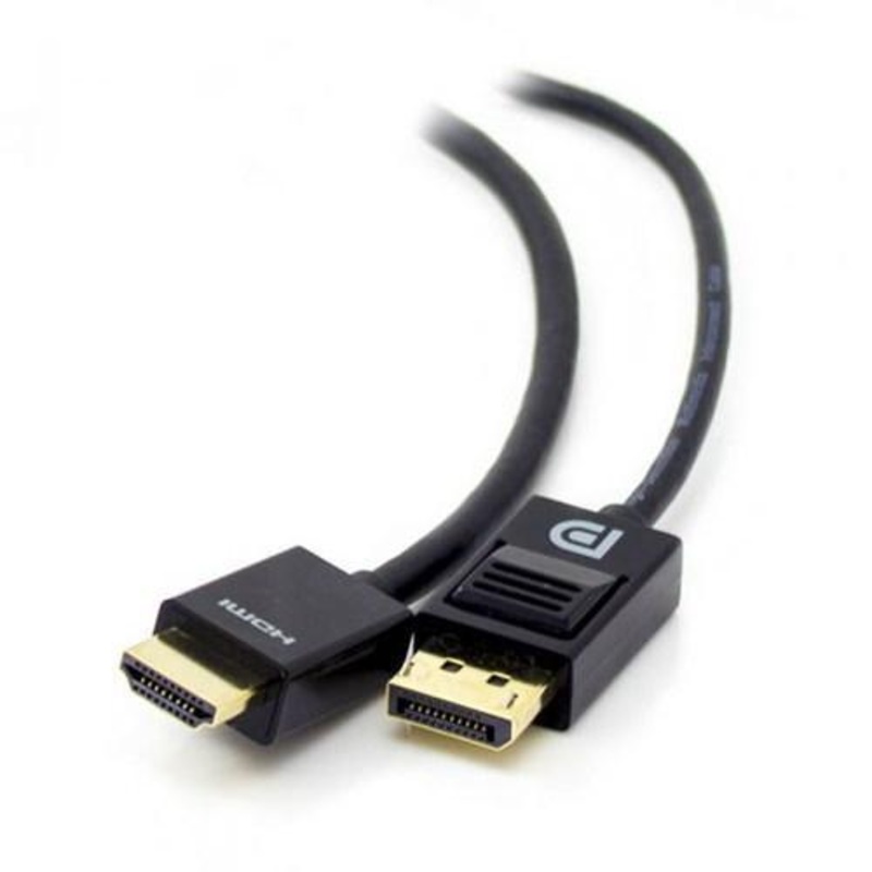 ALOGIC 1M SMARTCONNECT DISPLAYPORT TO HDMI CABLE MALE TO MALE