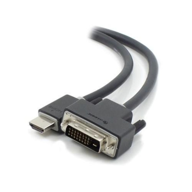 ALOGIC 2M DVI TO HDMI CABLE MALE TO MALE COMMERCIAL PACKAGING