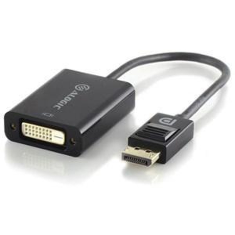 ALOGIC PREMIUM 15CM DISPLAYPORT TO DVI ADAPTER MALE TO FEMALE(RETAIL BOX PACKAGING)